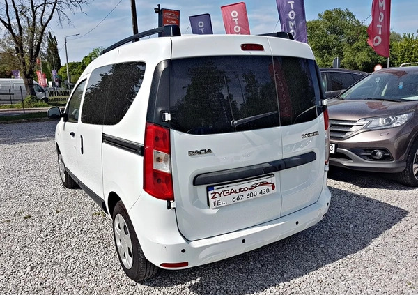 Dacia Dokker cena 29900 przebieg: 222000, rok produkcji 2016 z Białystok małe 379